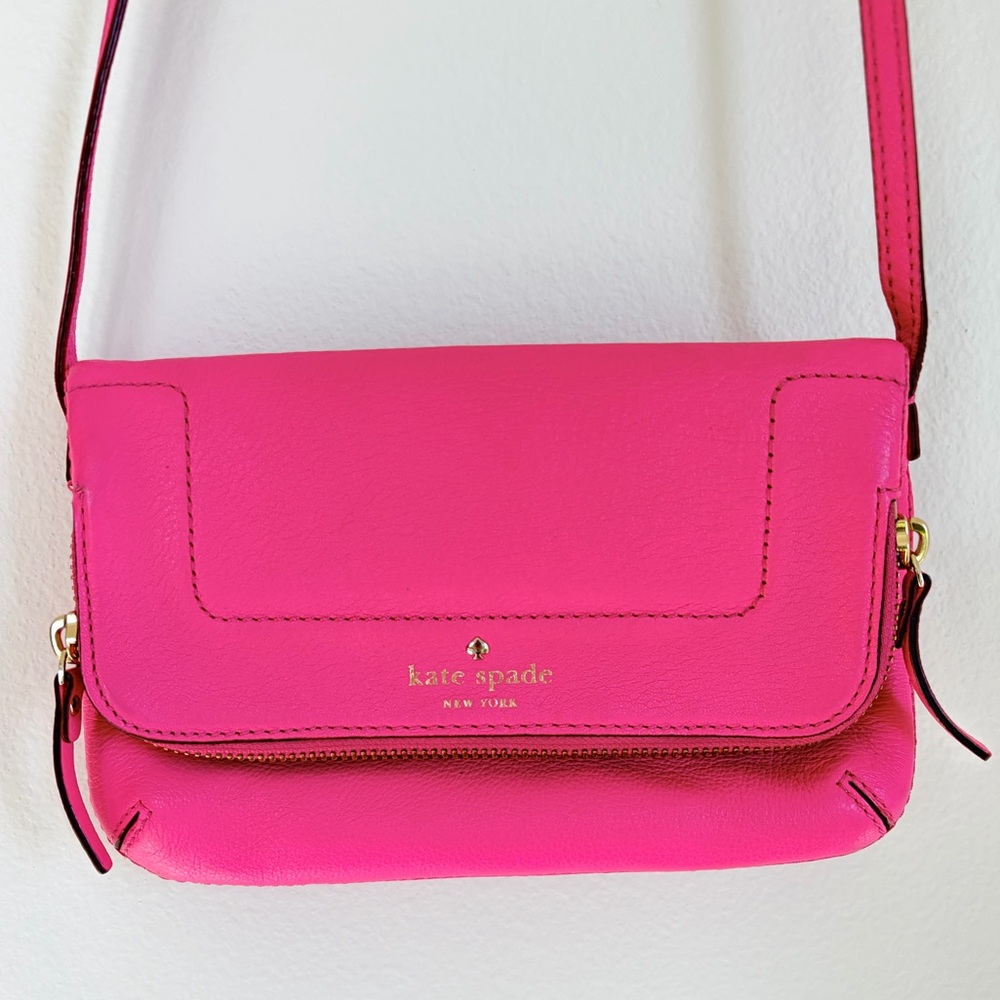 Kate Spade Hot Pink Crossbody Bag